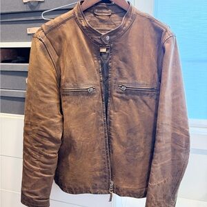 Men’s Vintage JCrew Leather Stockton Jacket
